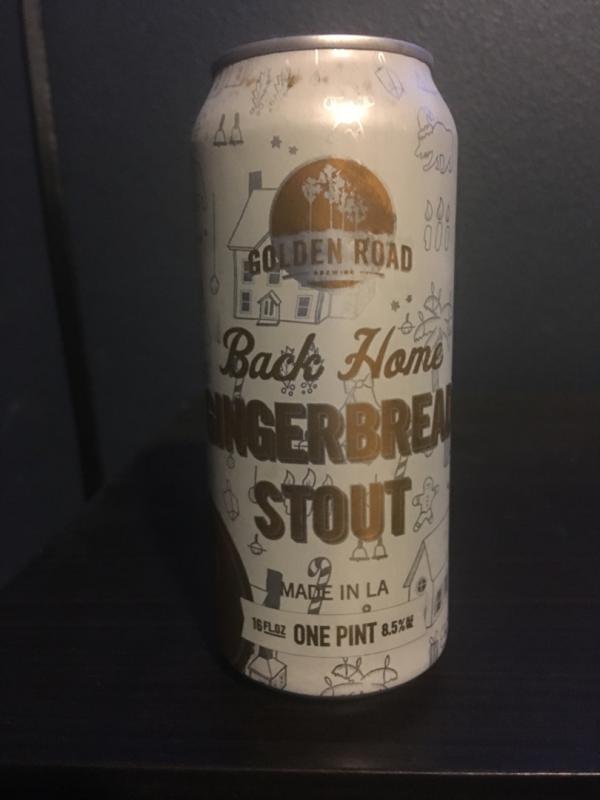 Back Home Gingerbread Stout