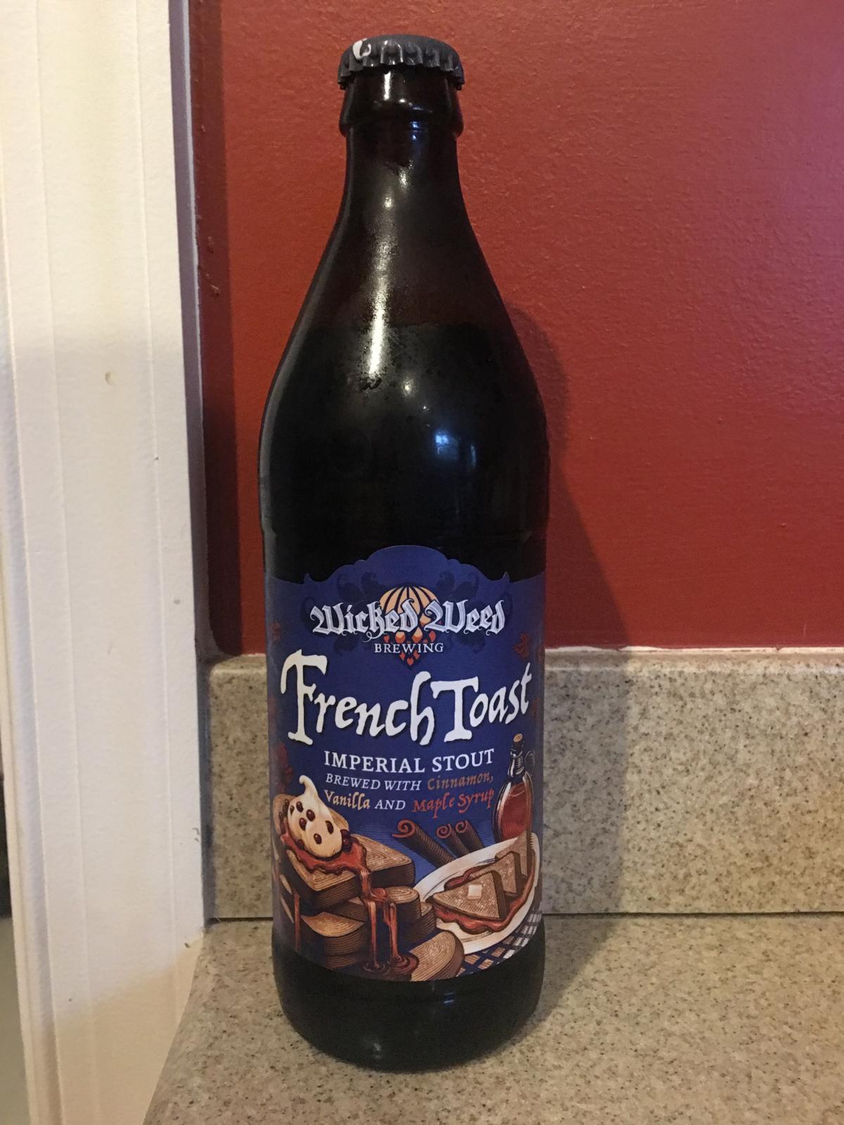 French Toast Stout - Cinnamon, Vanilla, and Maple Syrup