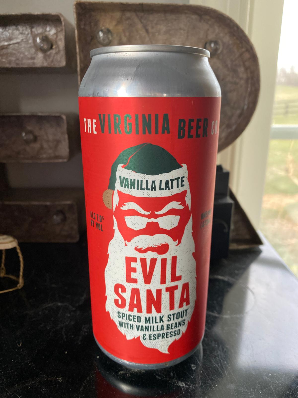 Evil Santa Vanilla Latte