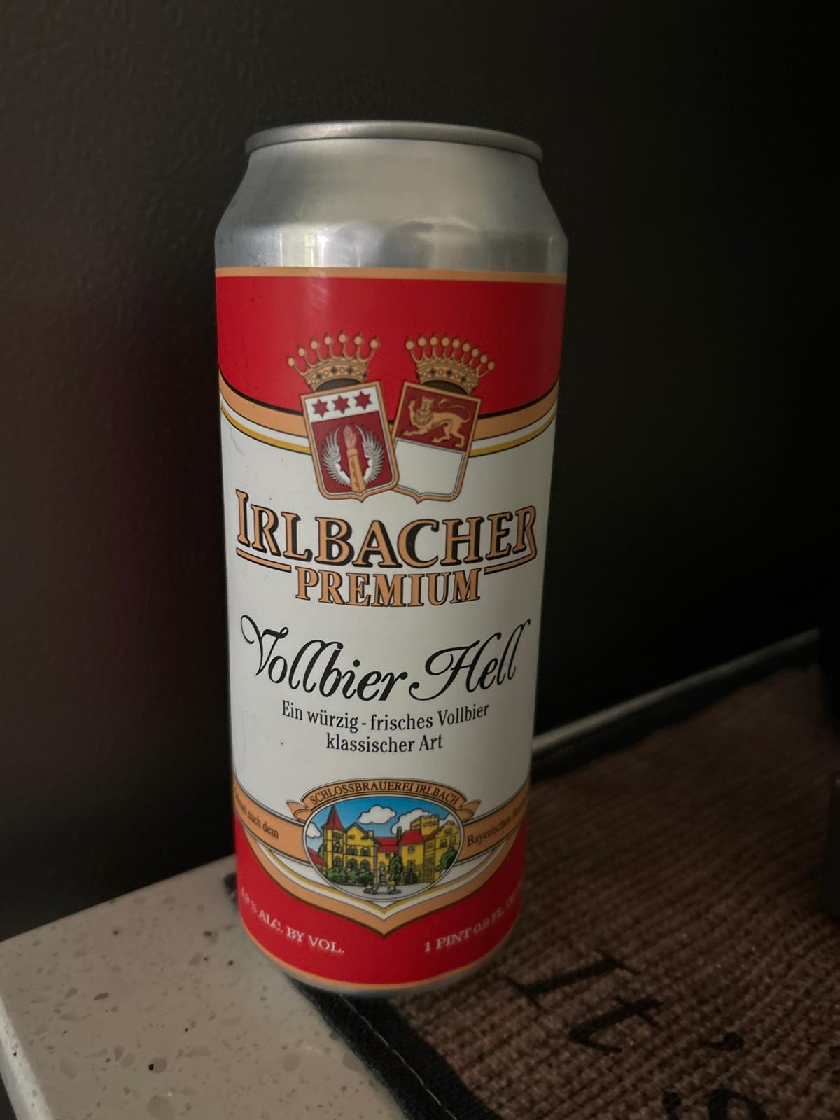 Irlbacher Premium Vollbier Hell
