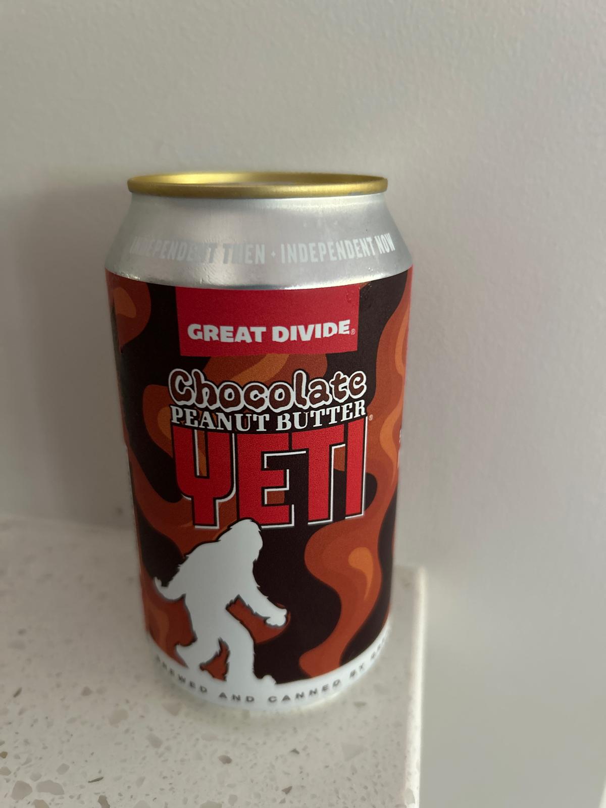 Yeti with Chocolate & Peanut Butter