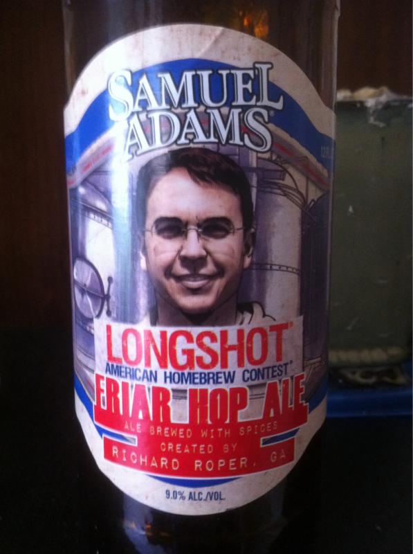 Longshot Friar Hop Ale