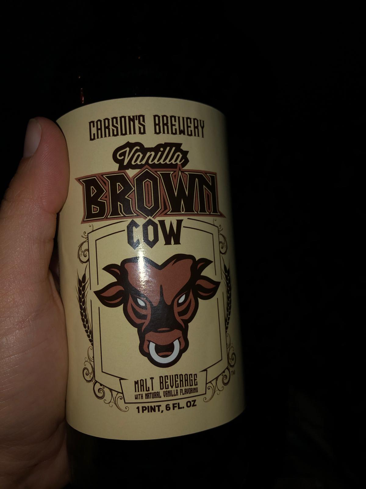 Vanilla Brown Cow