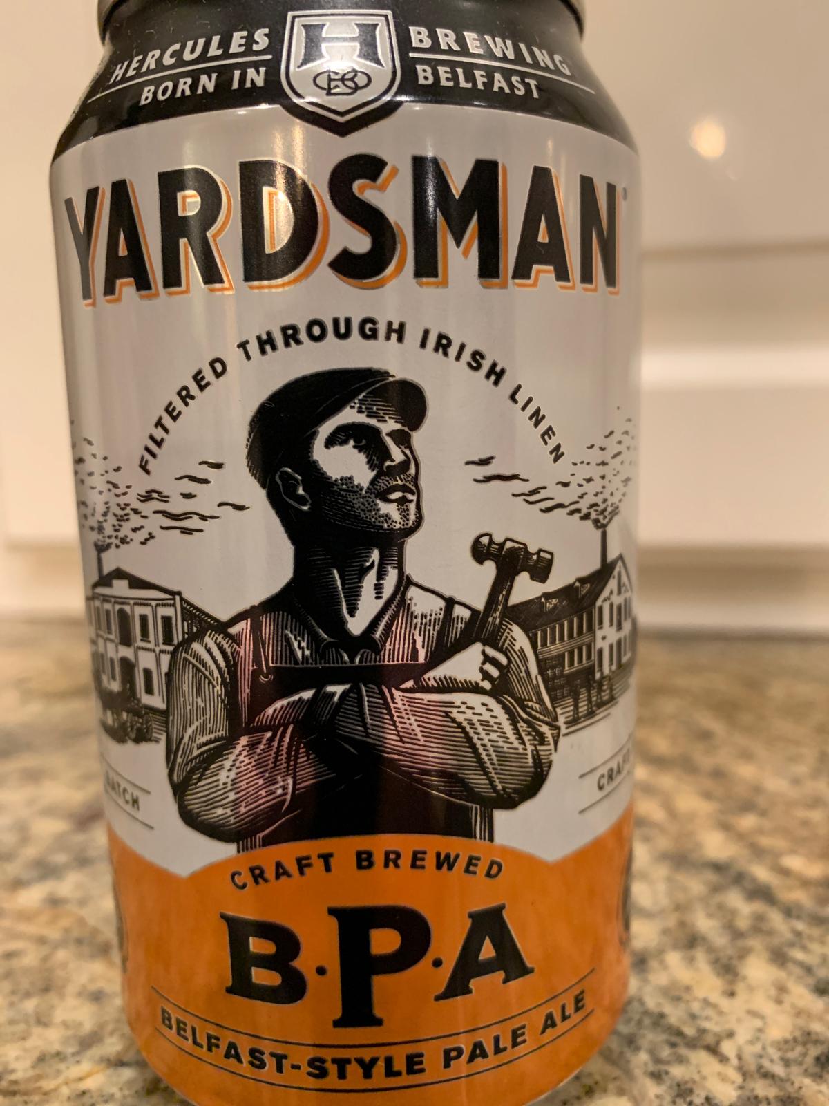 Yardsman BPA (Belfast Pale Ale)