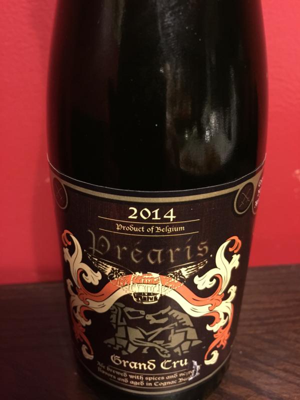 Prearis Grand Cru Bourbon 2014