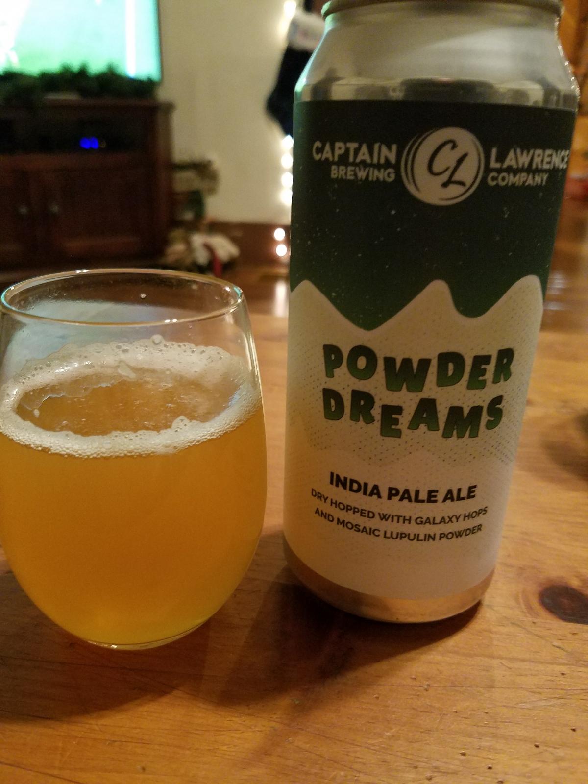 Powder Dreams - Dry Hopped W/ Mosaic Lupulin Powder and Galaxy Hops