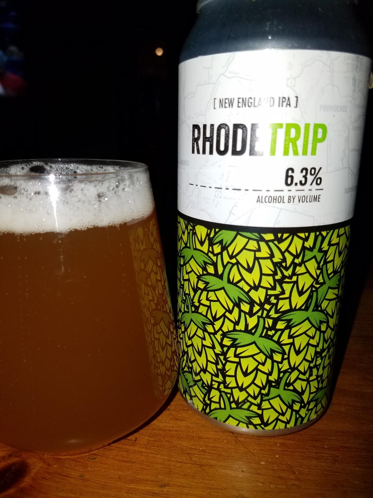 RhodeTrip New England IPA - Mosaic Hops