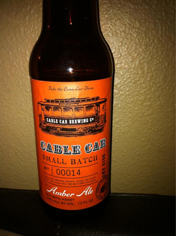 Cable Car Small Batch Lager
