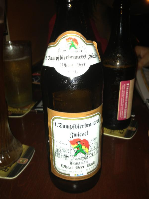 Zwiesel Bavarian Wheat Beer Dark