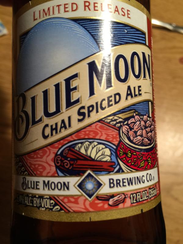 Blue Moon Chai Spiced Ale