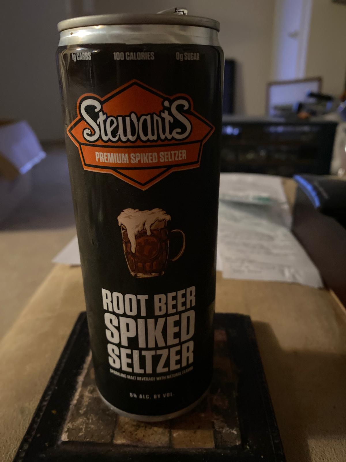 Premium Spike Seltzer Root Beer