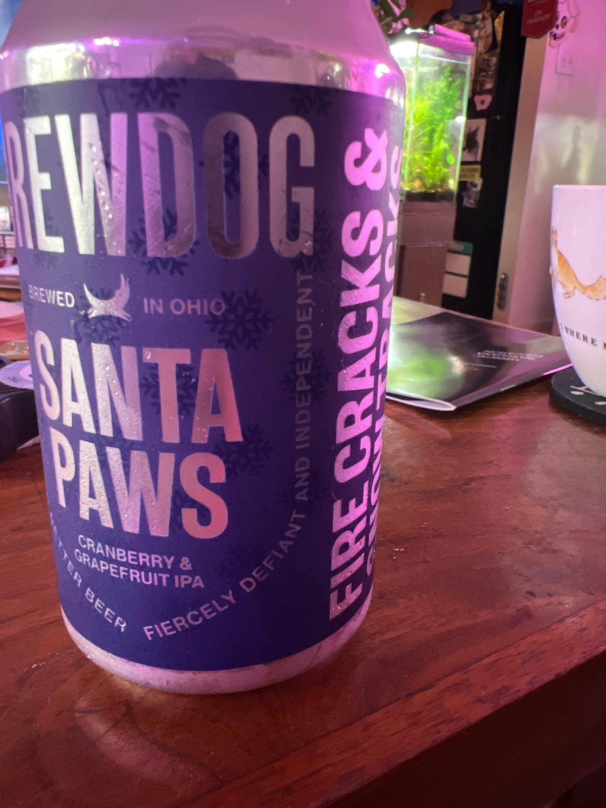 Santa Paws Cranberry & Grapefruit IPA