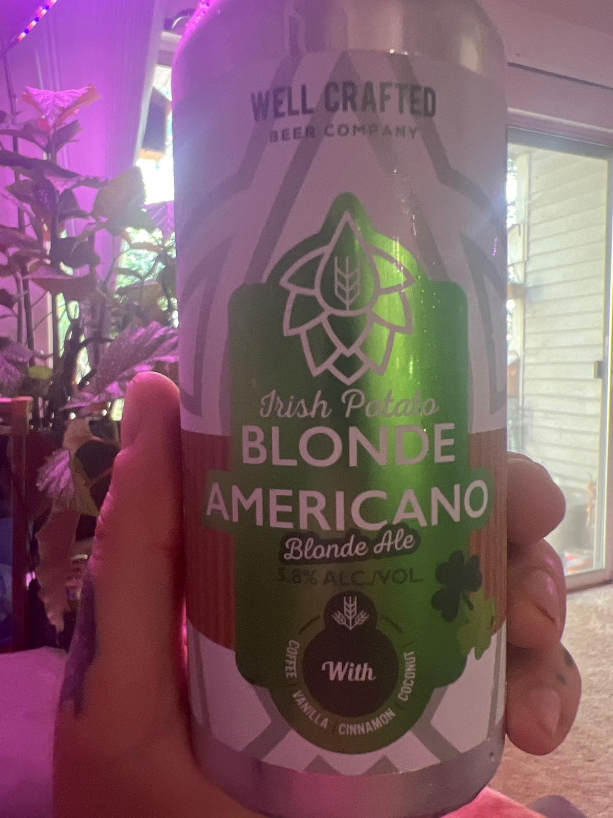 Irish Potato Blonde Americano