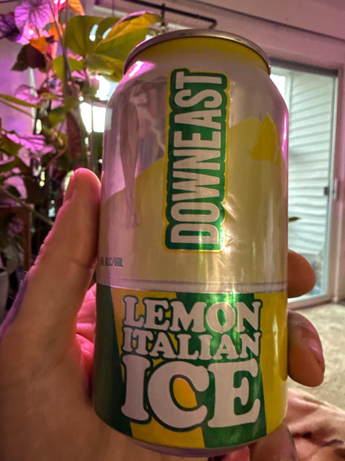 Lemon Italian Ice