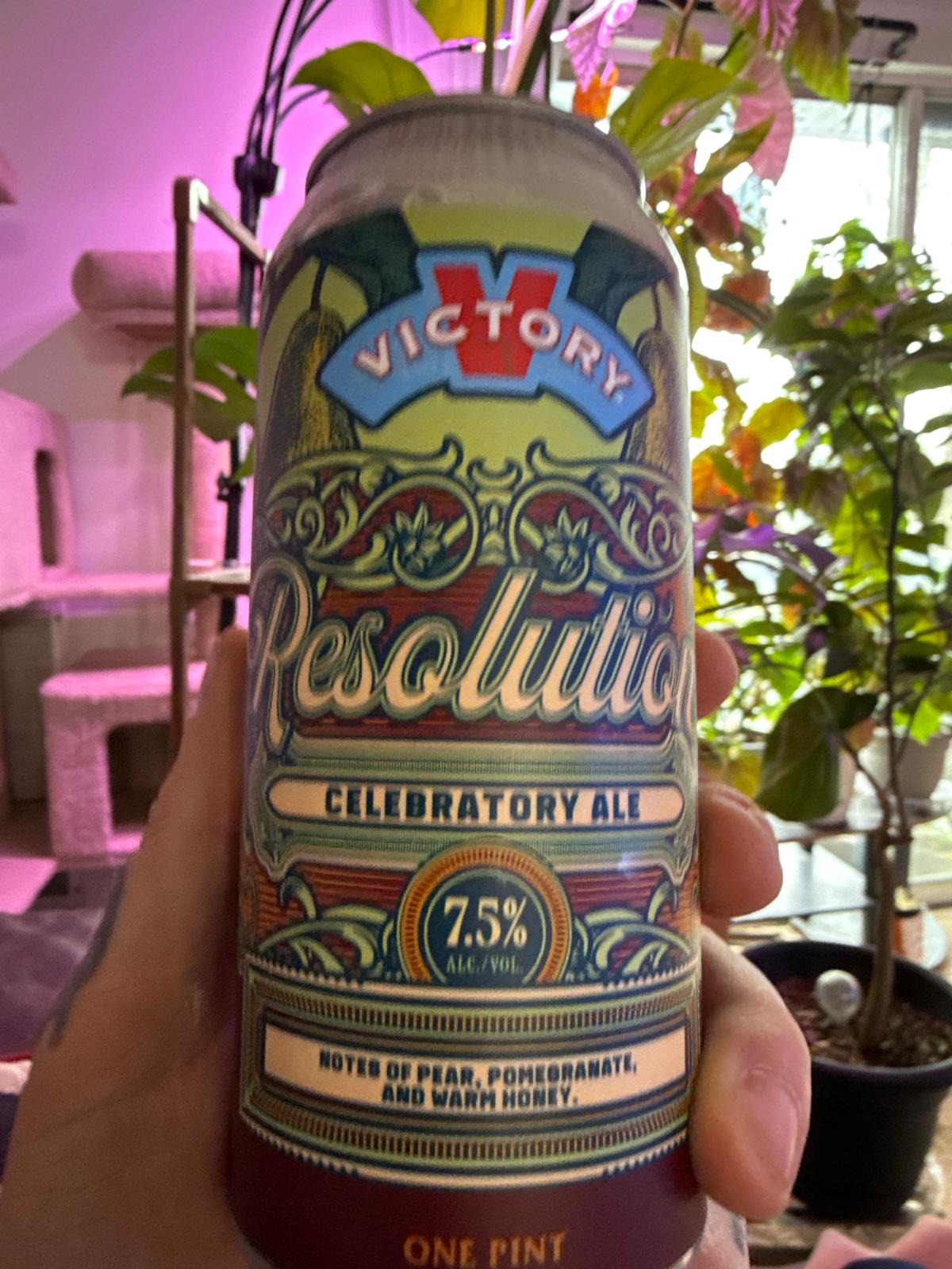 Resolution Celebratory Ale