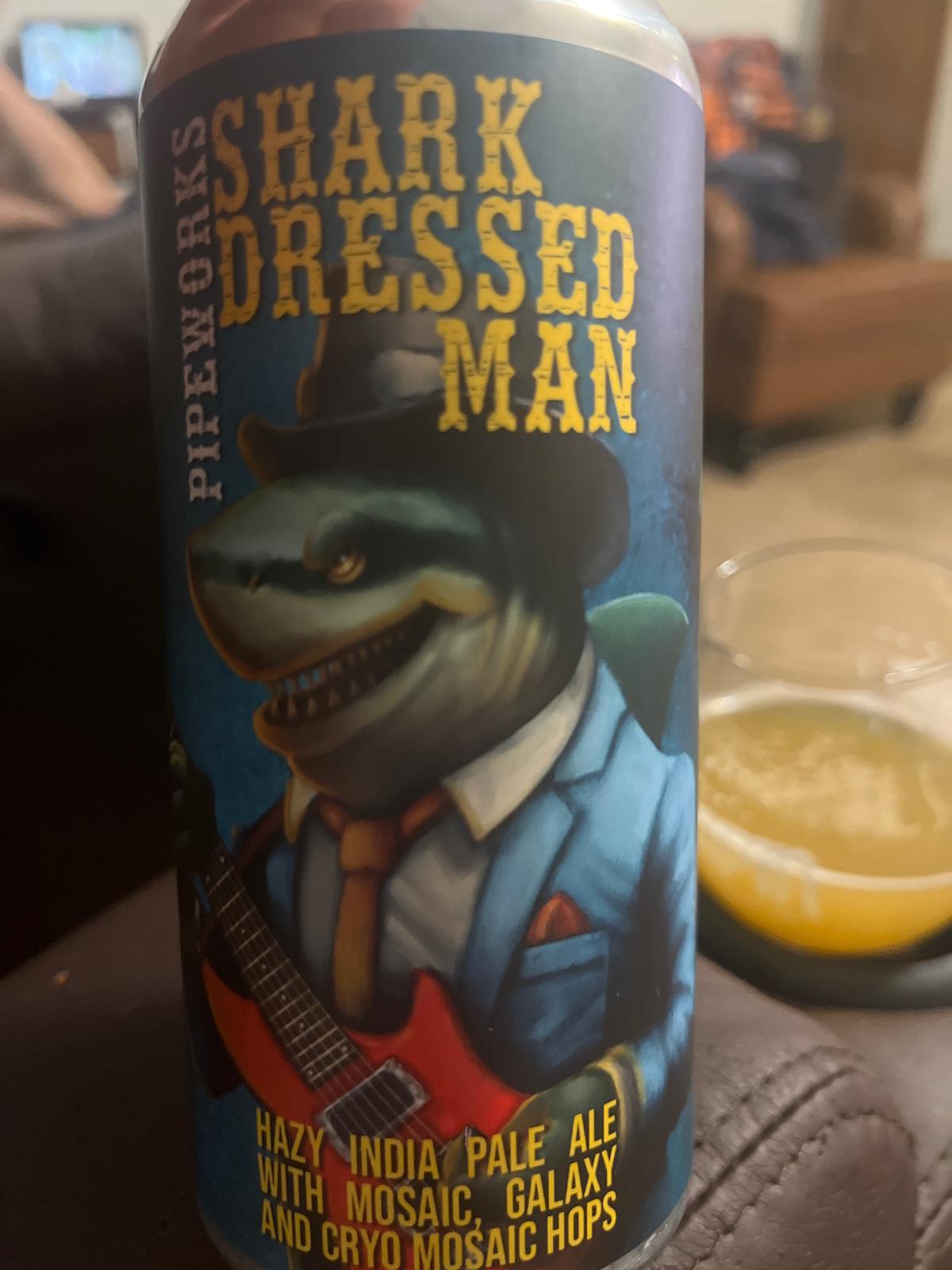 Shark Dressed Man