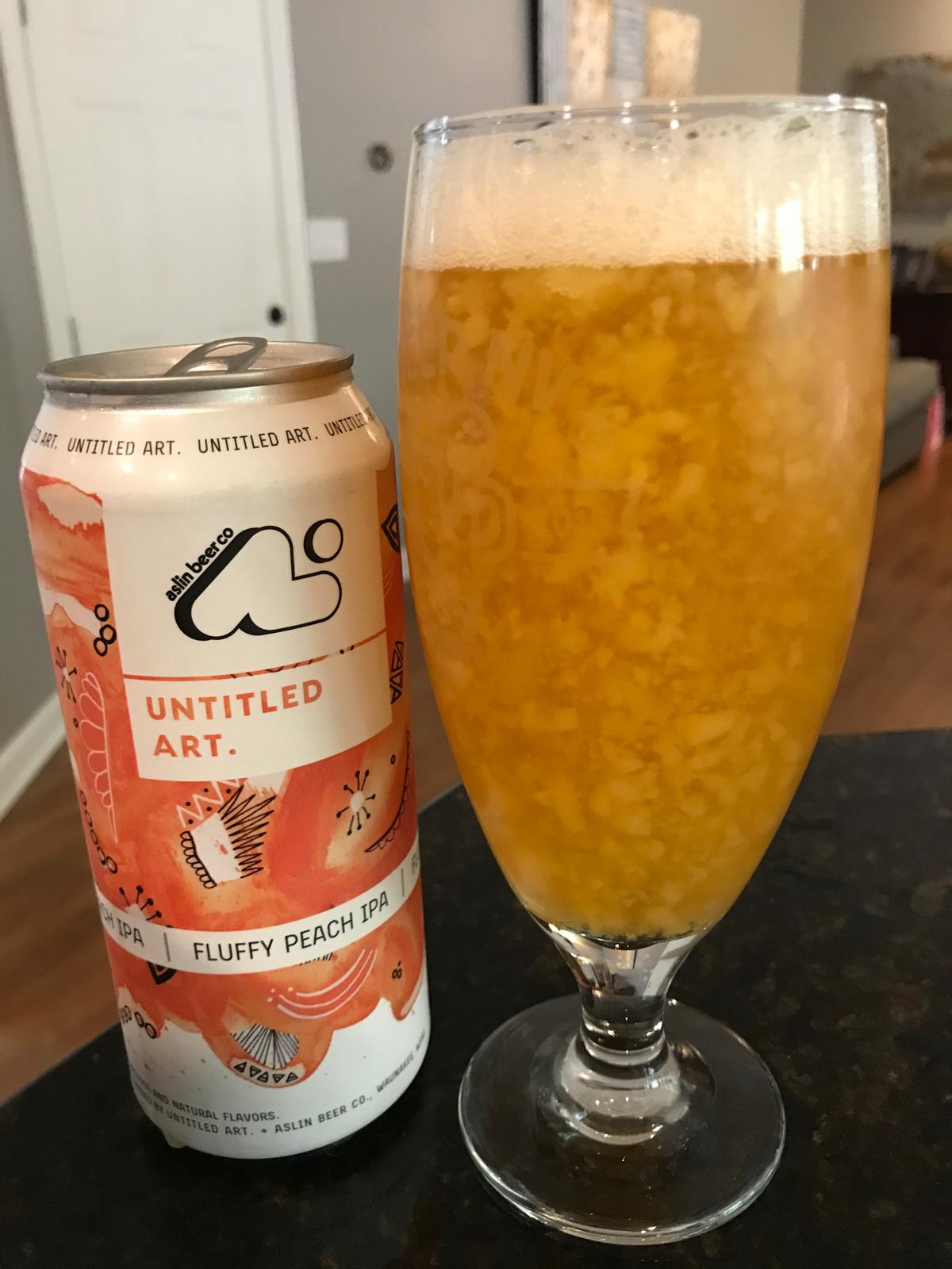 Fluffy Peach IPA (Collaboration With Aslin)