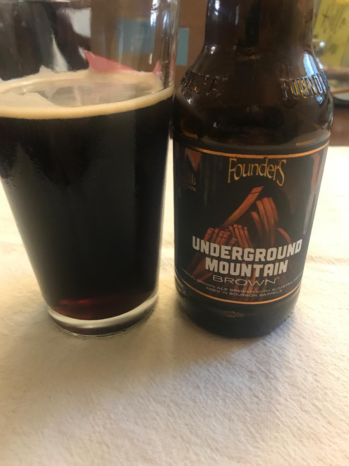 Underground Mountain Brown with Sumatra Coffee (Bourbon Barrel Aged)