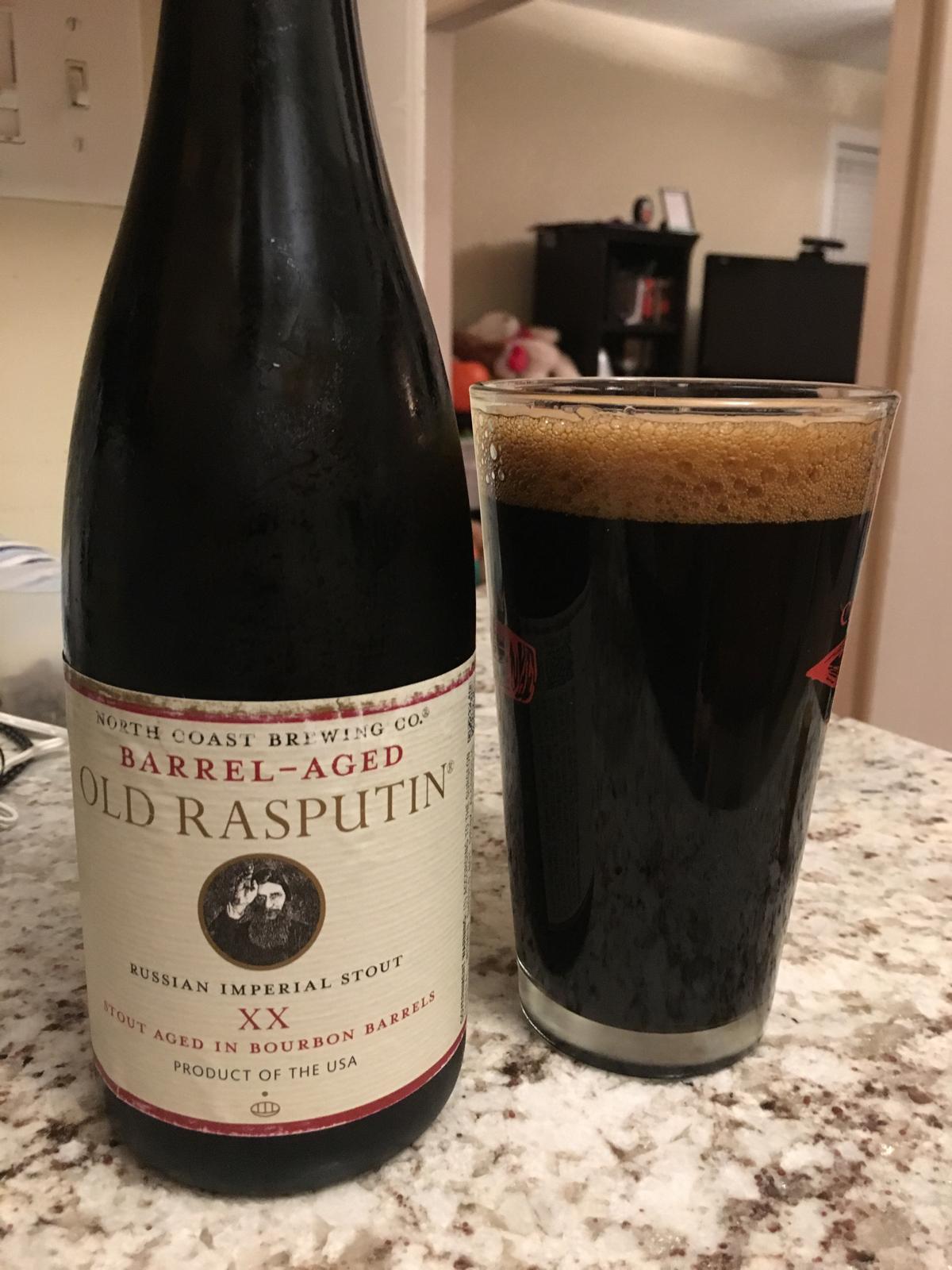 Old Rasputin XX (Wheat Whiskey Barrel Aged)