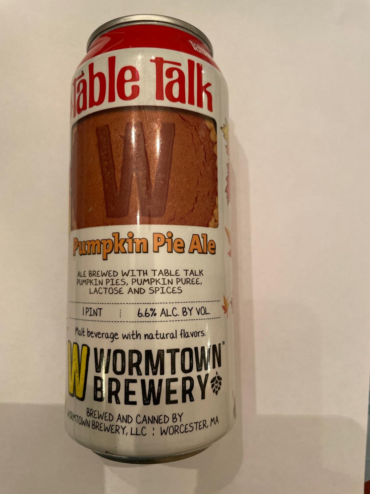 Table Talk Pumpkin Pie Ale