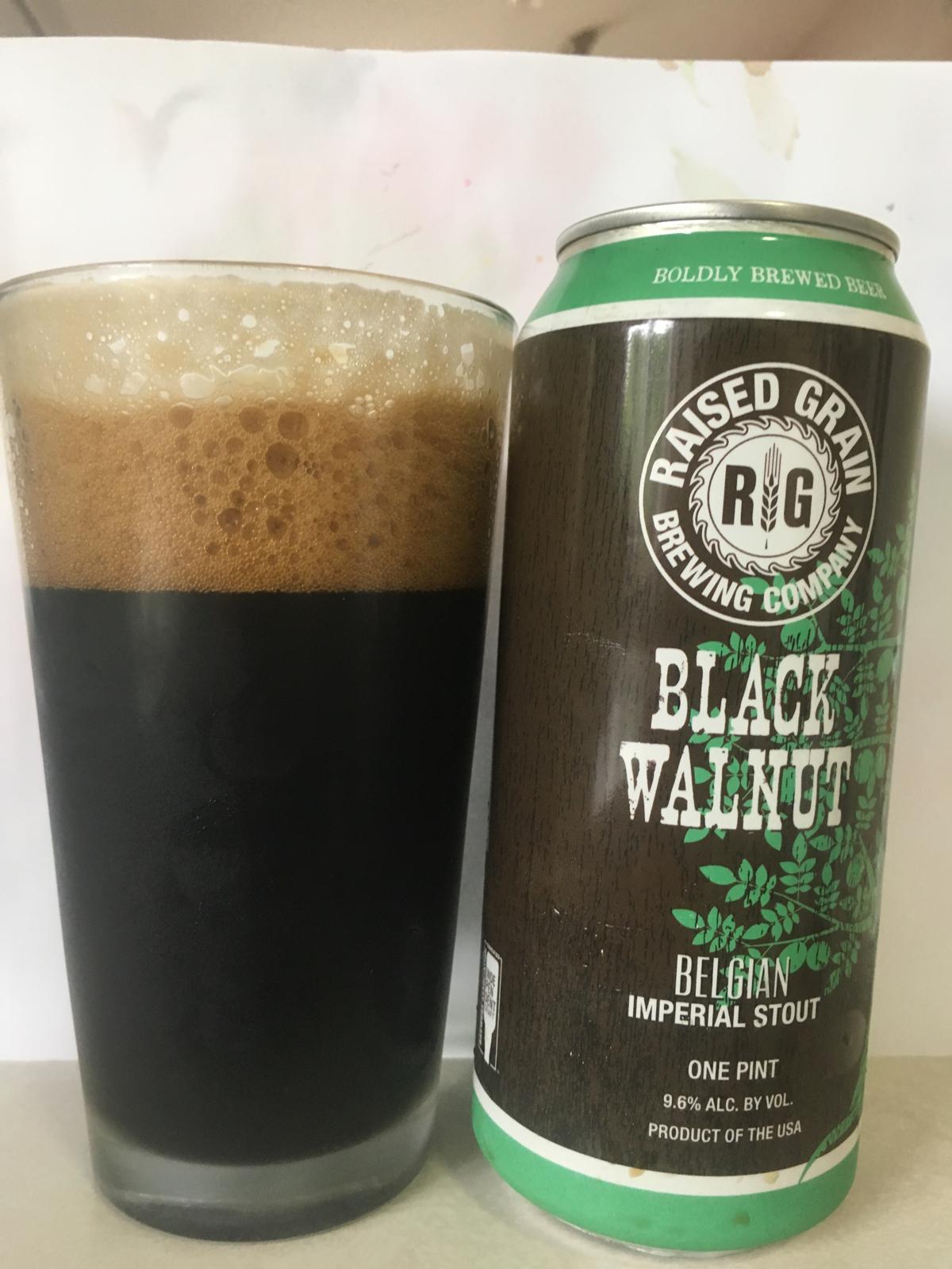 Black Walnut Belgian Imperial Stout