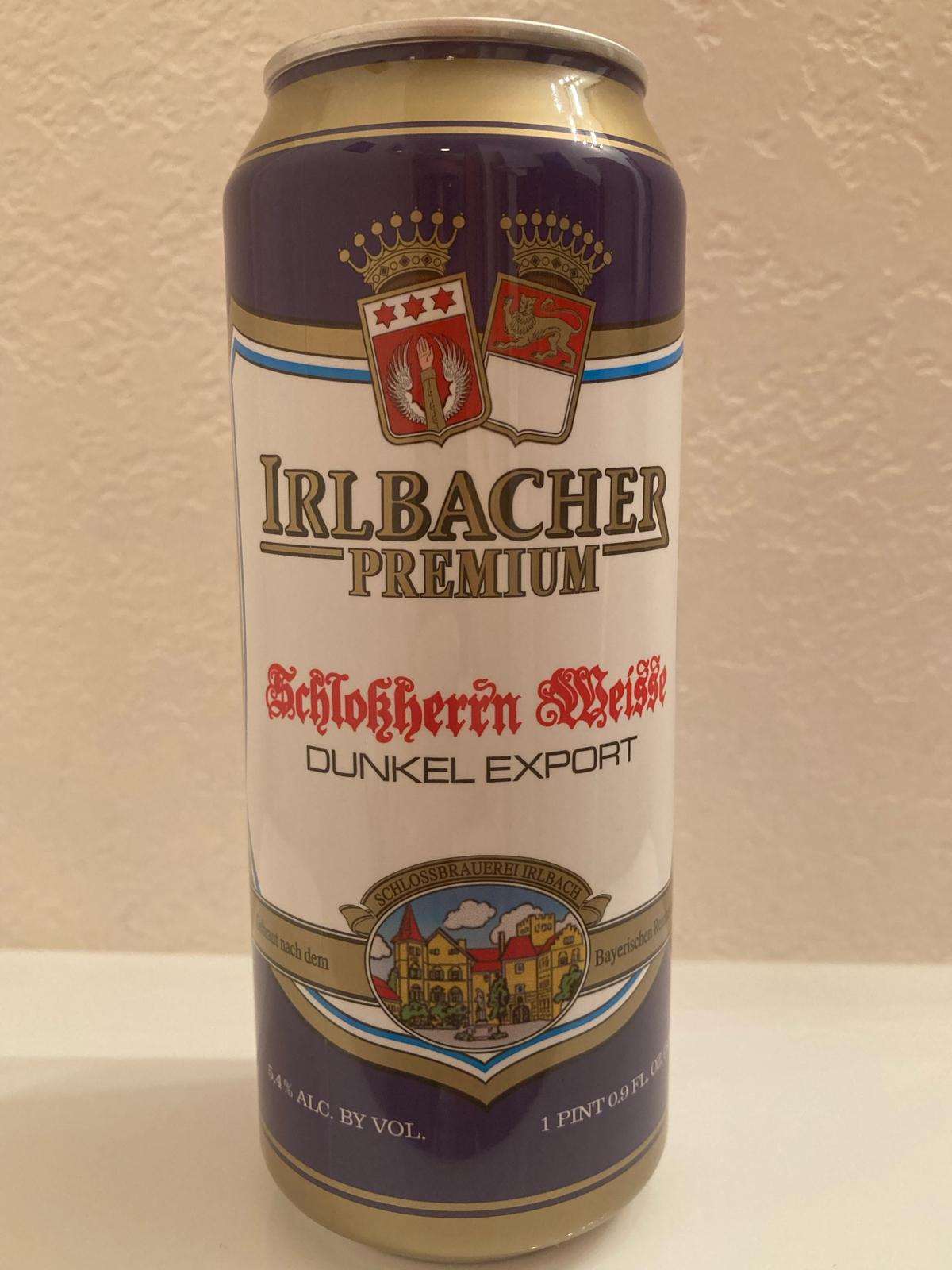 Irlbacher Premium Schlossherrn Weisse Dunkel