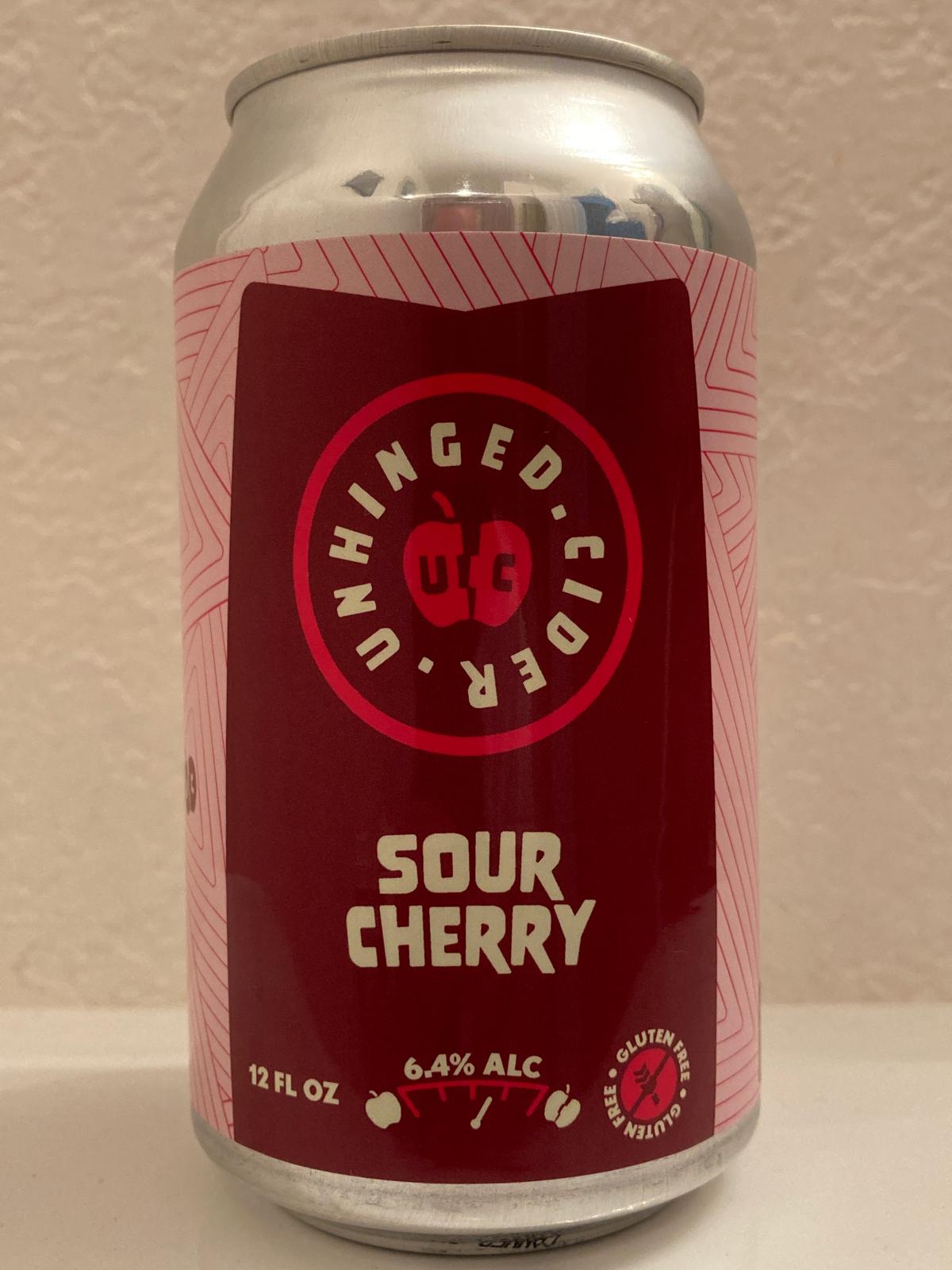 Unhinged Cider Sour Cherry