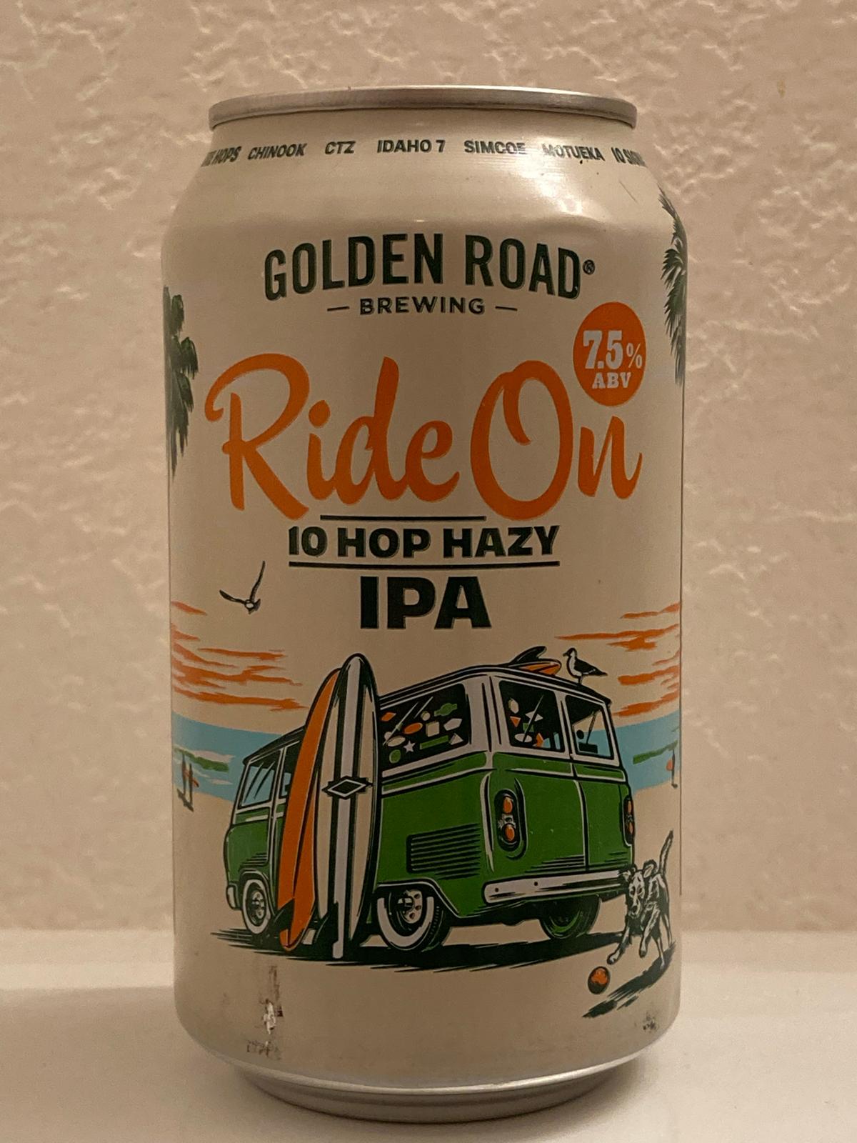 Ride On 10 Hop Hazy IPA